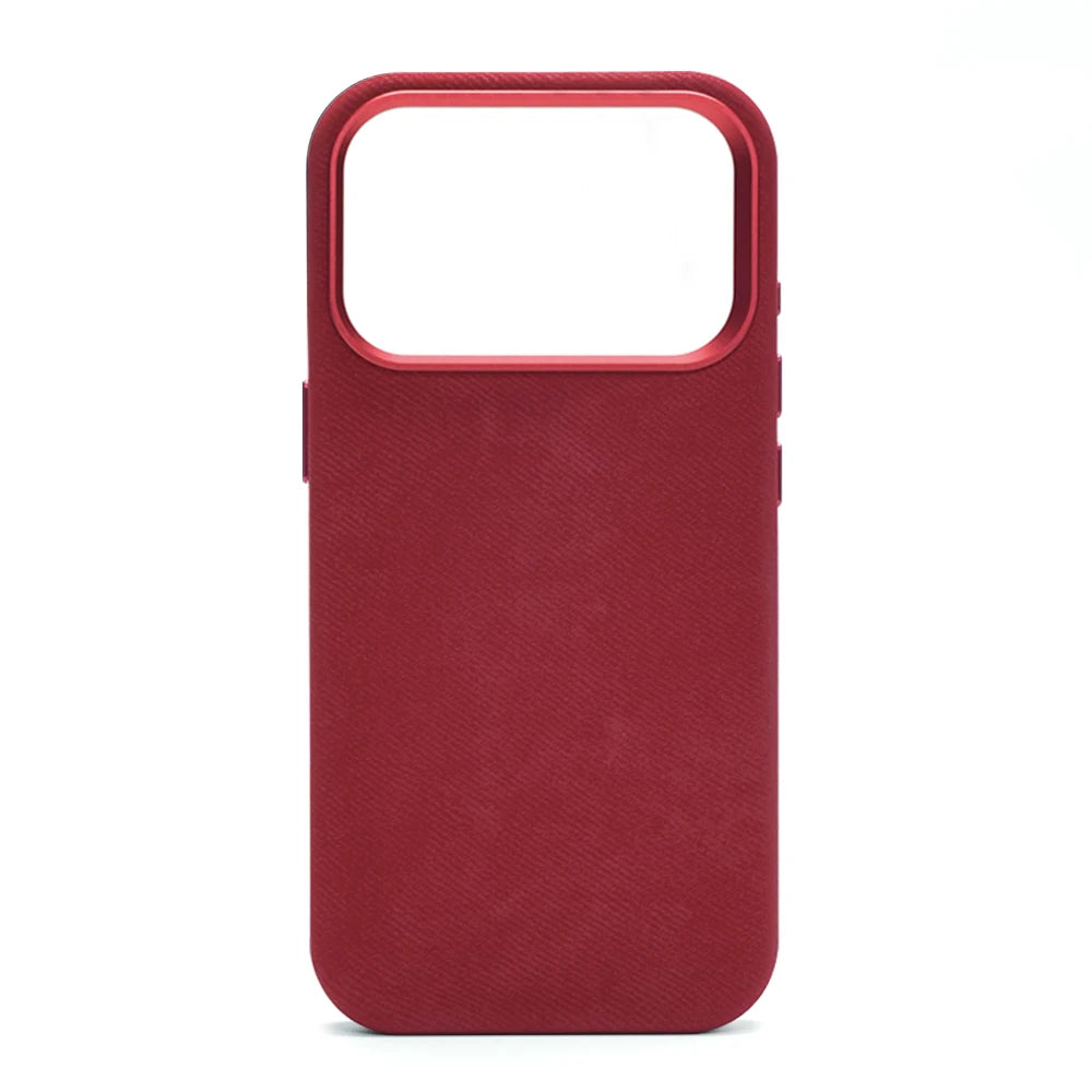 Case - Luxury Fiber Leather Shockproof Case MagSafe Compatible