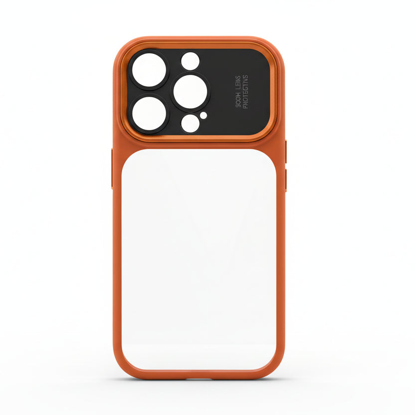 Case - Luxury Magnetic Metal TPU Case Translucent Acrylic Hard Bumper