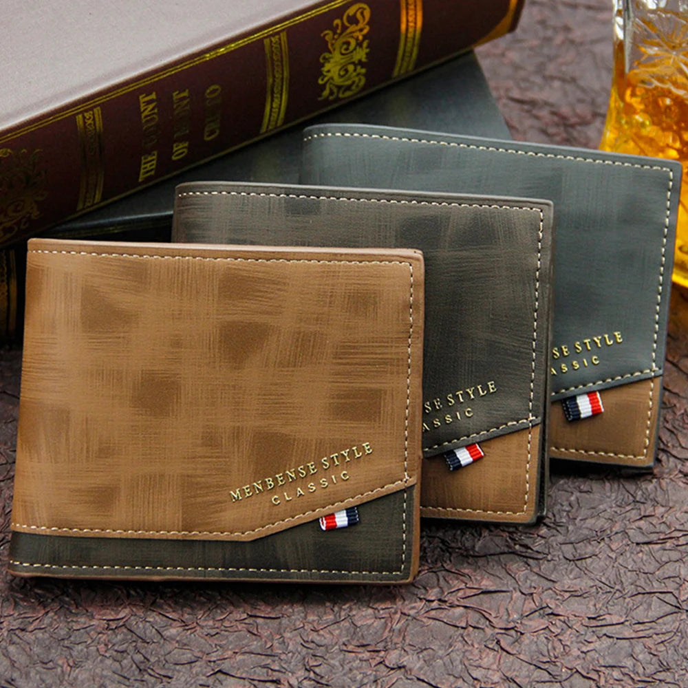 Wallet - Short Men Wallets Slim Classic Card Holder