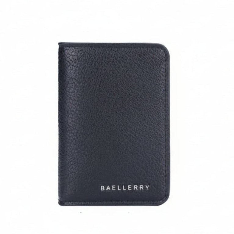 Wallet - Litchi Pattern Soft Leather Open Card Holder - For Men and Women