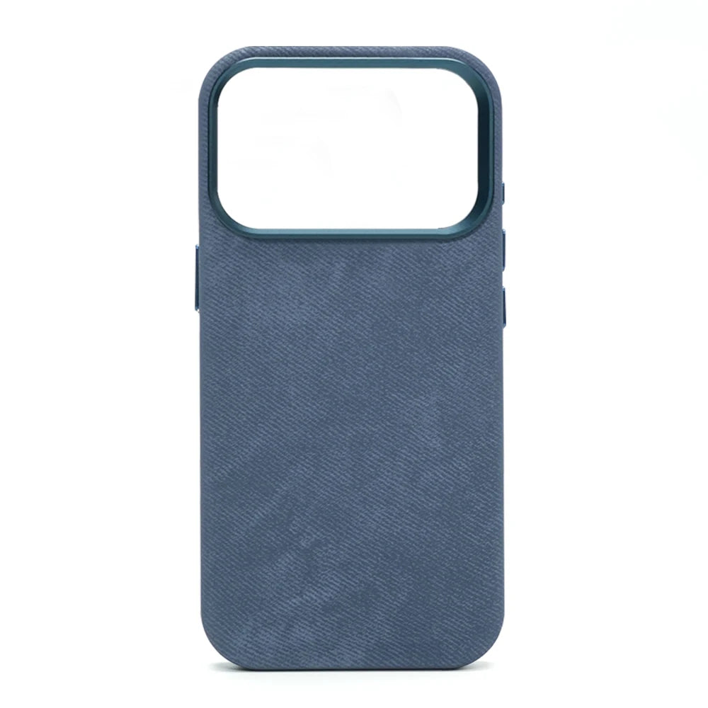 Case - Luxury Fiber Leather Shockproof Case MagSafe Compatible