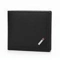 Wallet - Mens Wallet Horizontal Short Bifold Large Capacity Card Holder Slim Minimalist