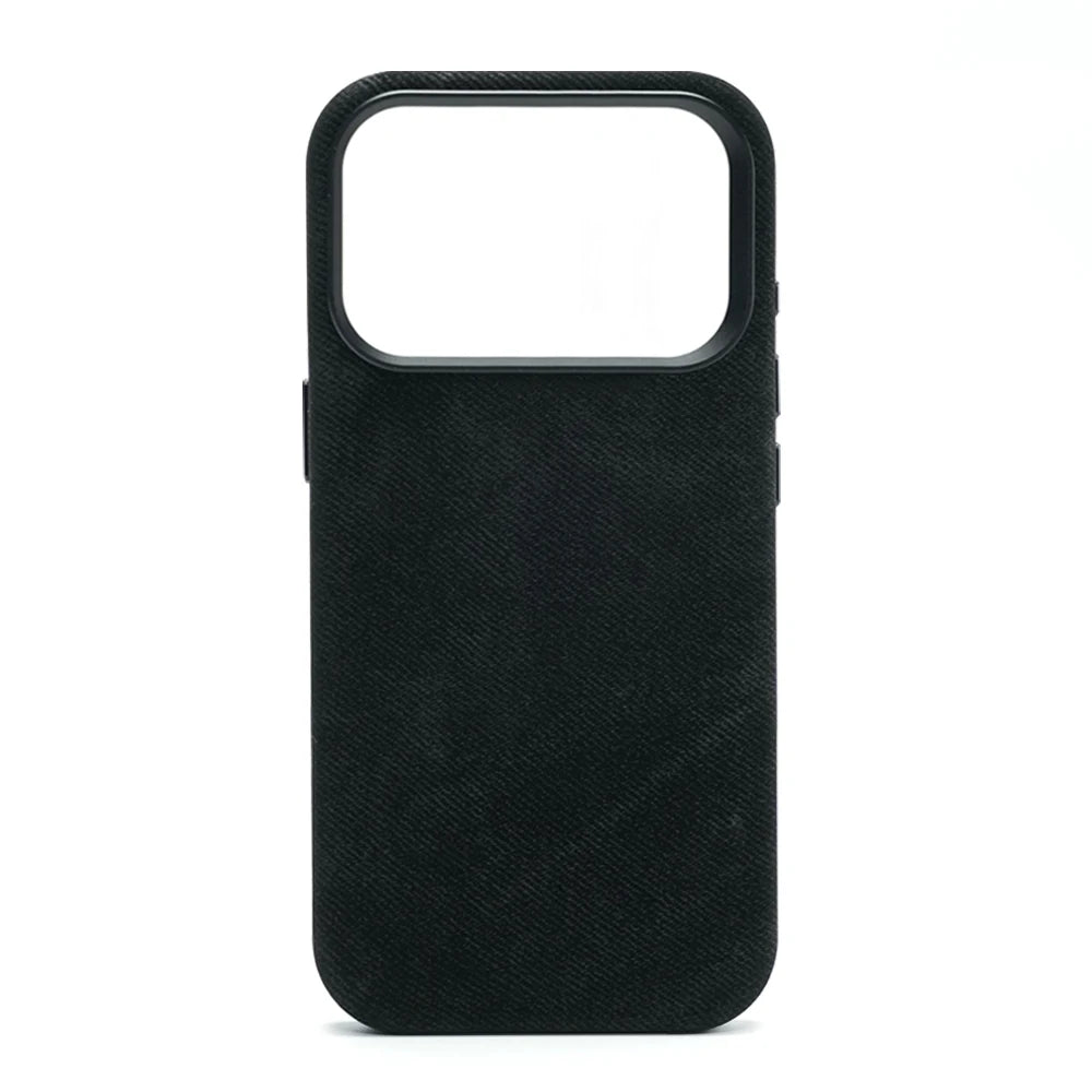 Case - Luxury Fiber Leather Shockproof Case MagSafe Compatible