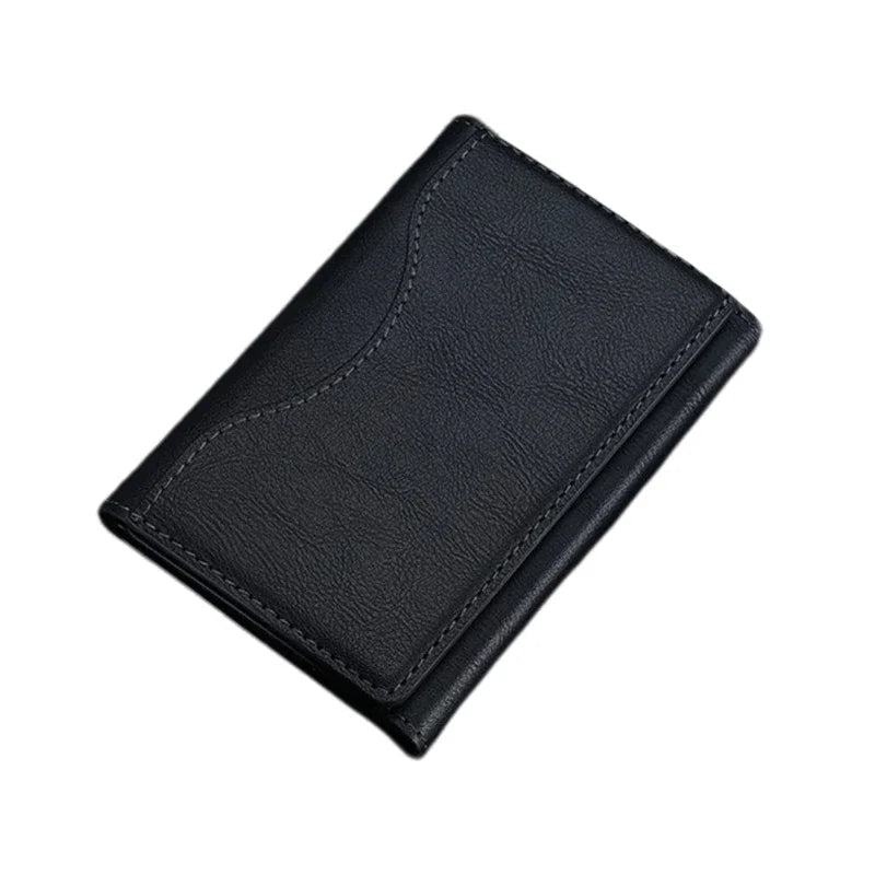 Wallet - Trifold Magnetic Phone Wallet PU Leather Wallet for IPhone
