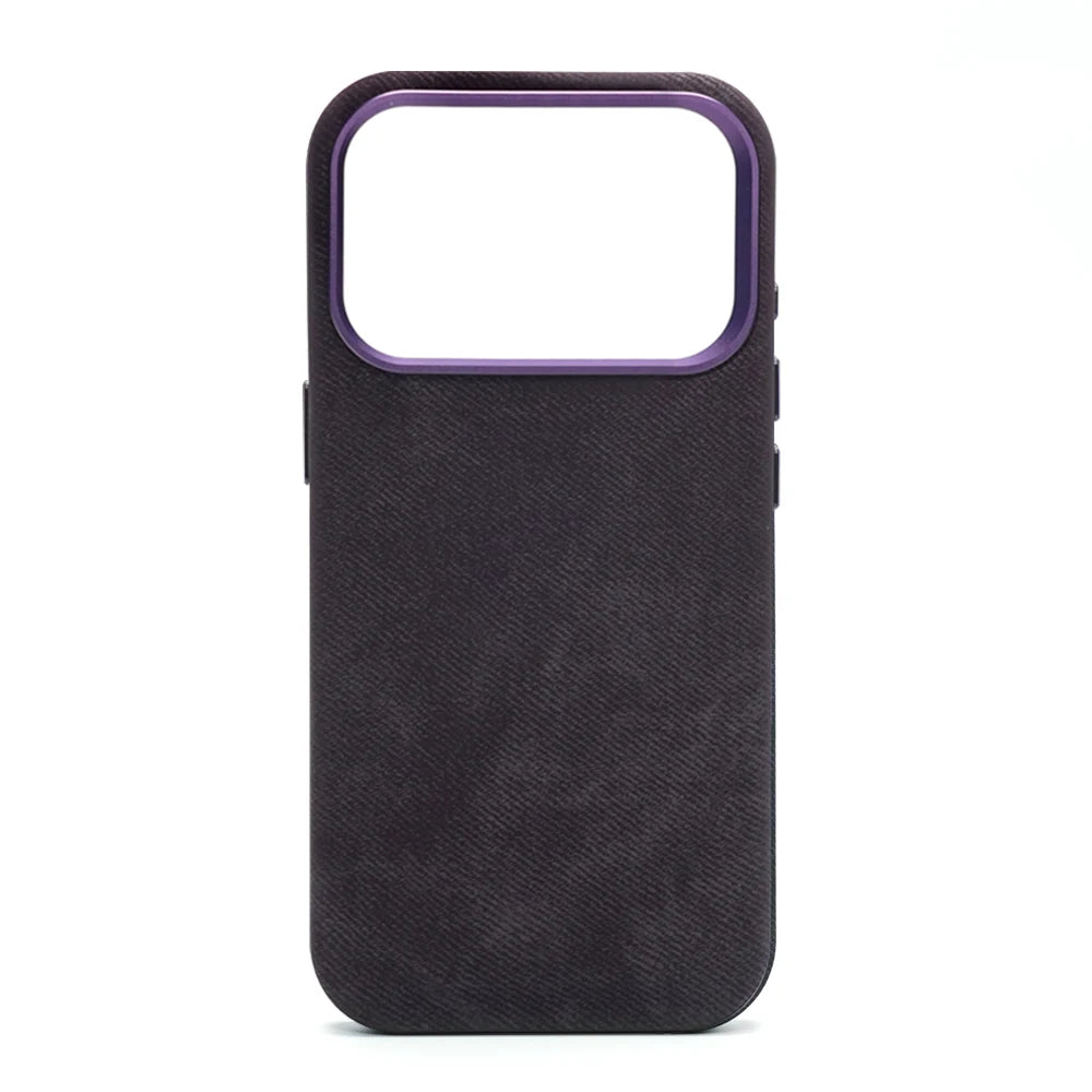 Case - Luxury Fiber Leather Shockproof Case MagSafe Compatible