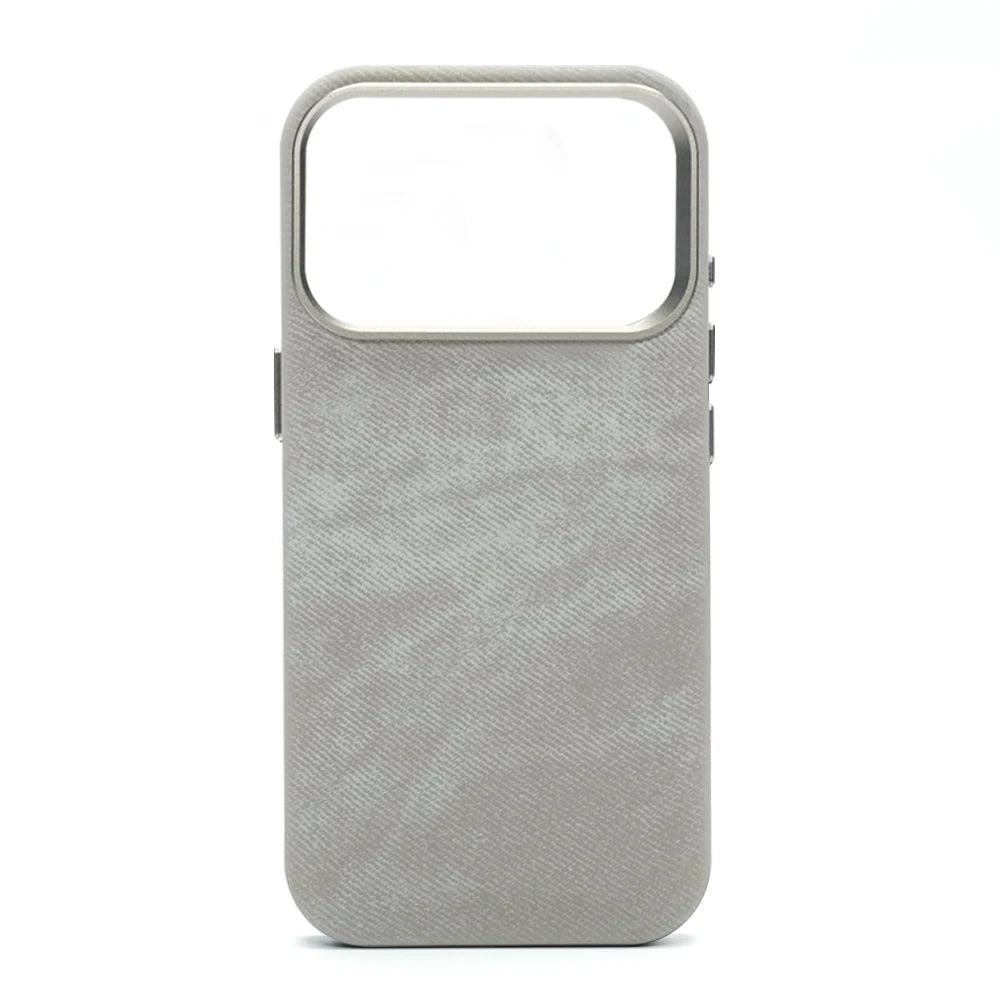 Case - Luxury Fiber Leather Shockproof Case MagSafe Compatible