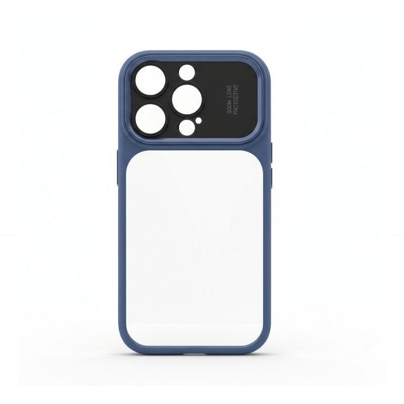 Case - Luxury Magnetic Metal TPU Case Translucent Acrylic Hard Bumper